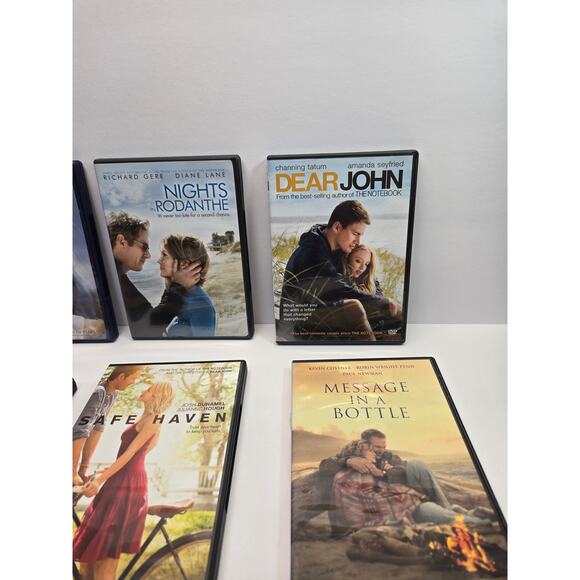 7 Movie Nicholas Sparks DVD Bundle Set - Romantic Movie Lot - Picture 3 of 6
